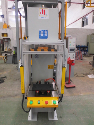 10 टन सी फ्रेम हाइड्रोलिक प्रेस मशीन हाइड्रोलिक धातु मुद्रांकन प्रेस 100KN